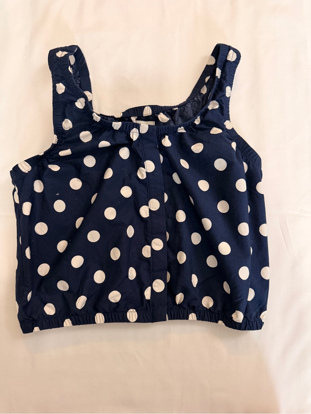 a new day Navy Polka Dot Tank Top